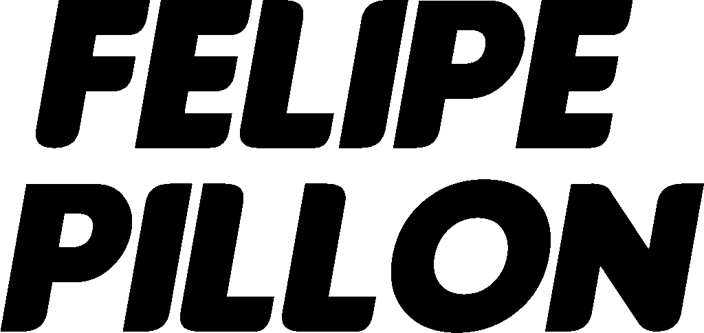 Felipe Pillon - Logotipo Preto